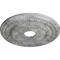 Ekena Millwork Dublin Medallion (Canopies up to 5 1/8"), 17 7/8"OD x 3 5/8"ID x 1 1/4"P, Ultra Pure White Crackle CM17DUUWC - alternate 3